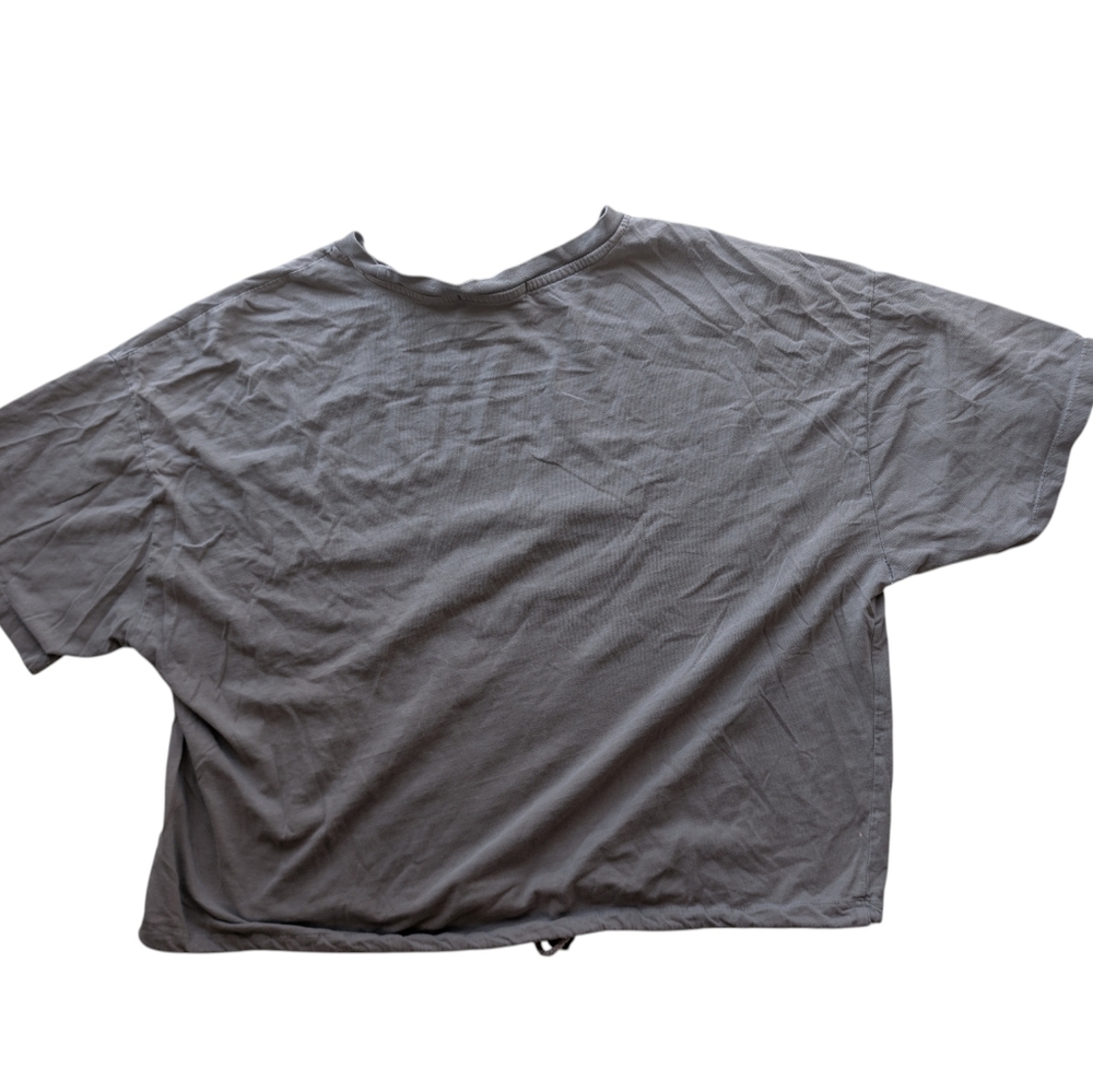 Forever 21 Mushroom Graphic Tee Gray Stay Magical Oversized Fairycore 2X Goblin - Picture 4 of 5